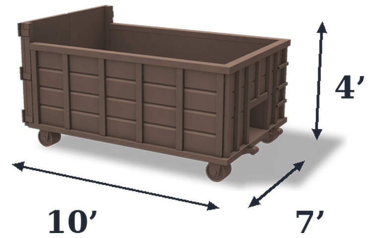 10 Yard Dumpster Bins4Less