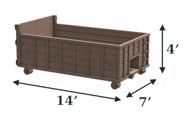15 Yard Dumpster Rental Bins4Less in Southern California