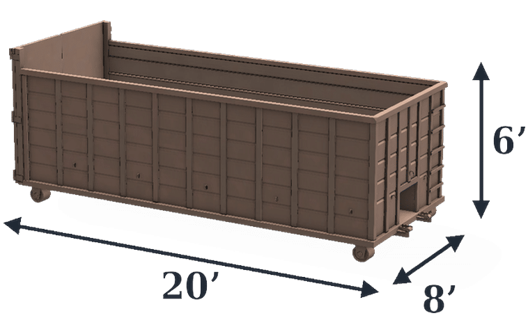 40 yard Dumpster